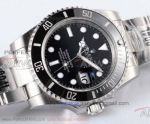 Perfect Replica GM Factory Rolex Submariner 904L Black Face 40mm Men's Watch